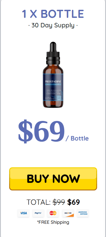 Prostadine 1 bottle price