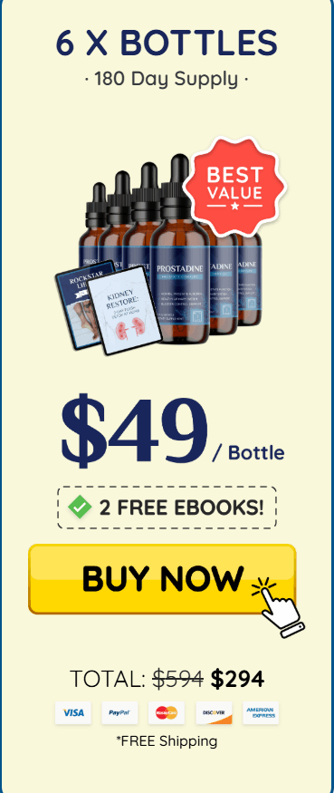 Prostadine  price 6 bottle